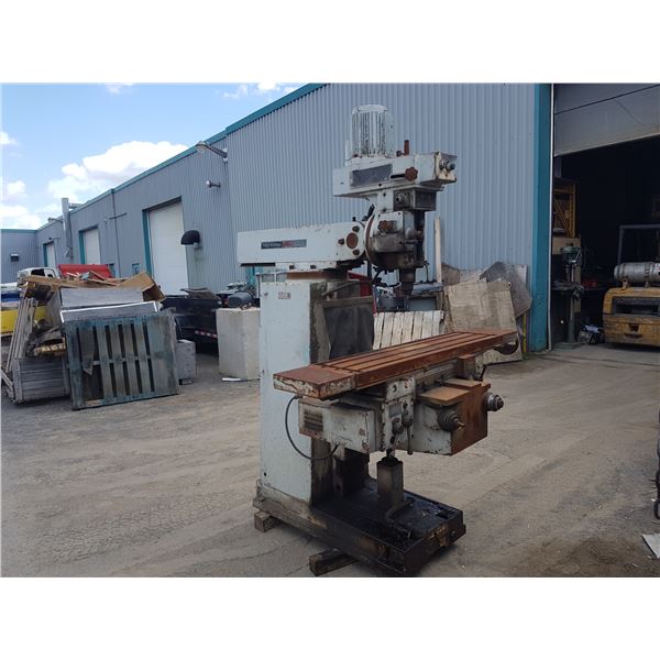 TOS KURIM Milling Machine Table 65,5" x 11,5" (not tested)