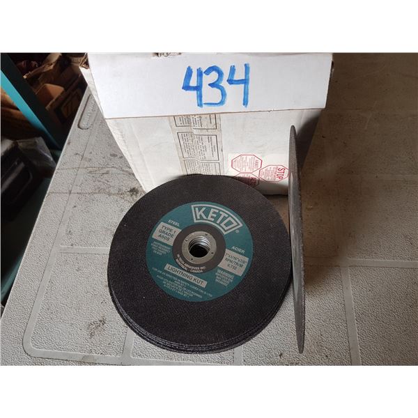 Box(25) of Steel Cutting Disc 7" x 1/16" x 7/8" for Grinder