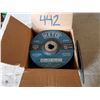 Image 1 : Box(25) of Steel Cutting/Grinding Disc 6" x 1/8"" x 7/8" for Grinder