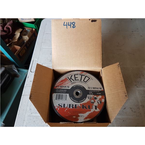 Box(25) of Aluminum Cutting Disc 7" x 3/32" x 5/8" for saw