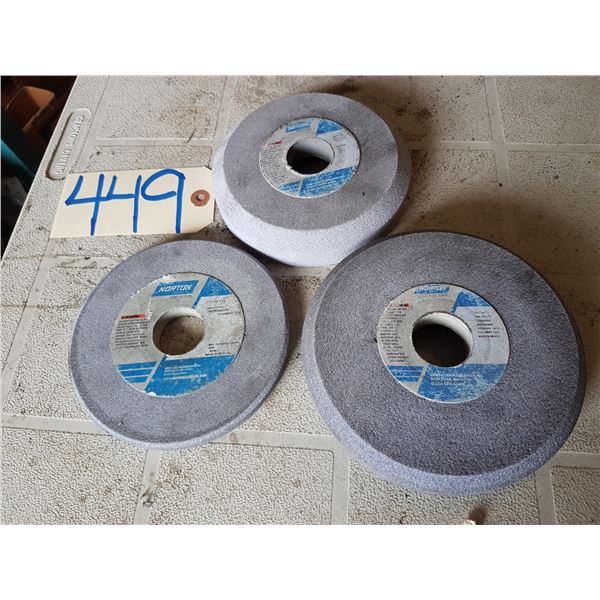 Lot of Norton Grinding Wheels