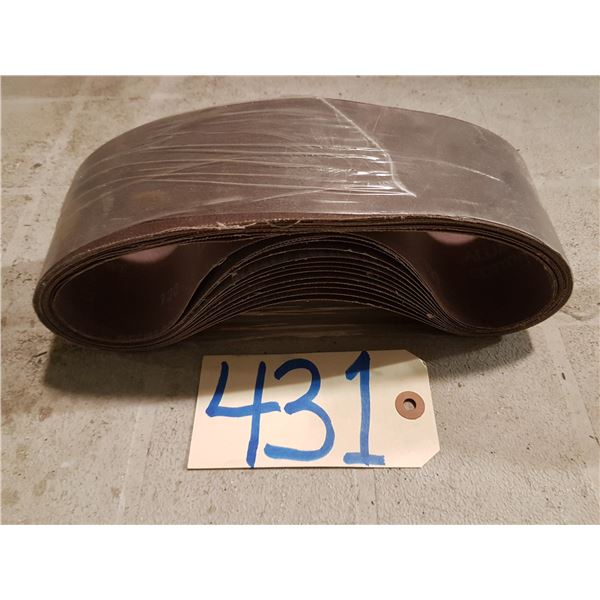 Lot(13) of Sanding Belt ???" x 3" Gr.120