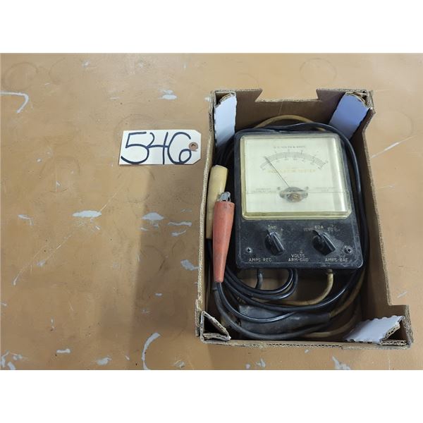 Regulator Electric Tester