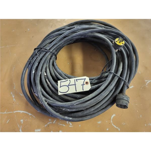 Extra long Electric extension 110v on 14 wire cable