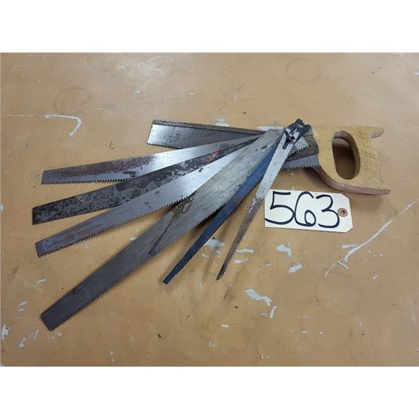 Saw with Assorted Blades