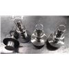 Image 2 : 4 Fixation stainless chrome 5" de haut