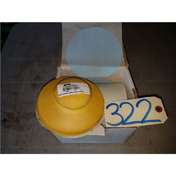 Palm Sander with PSA Disc 6" Gr. P180