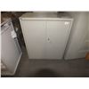 Image 1 : 2 Door Metal Storage Cabinet
