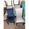 Image 1 : 4 Grey Chairs & 2 Blue Chairs
