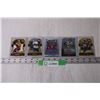 Image 1 : (5) NFL Football Autograph Trading Cards - Rookies