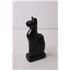 Image 2 : Marble and Stone Cat Figure - Signed, Made in Kenya