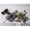 Image 1 : Lot of Plastic Army Men and (2) Plastic Toys
