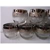 Image 3 : (9) 1950's Platinum Ombre Roly Poly Bar Glasses
