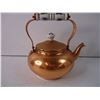Image 4 : 3X Bid Price-- Large Copper Teapot, Small Copper Teapot and Frying Pan