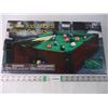 Image 1 : Table Top Billiards Game-with cues, missing billiard balls