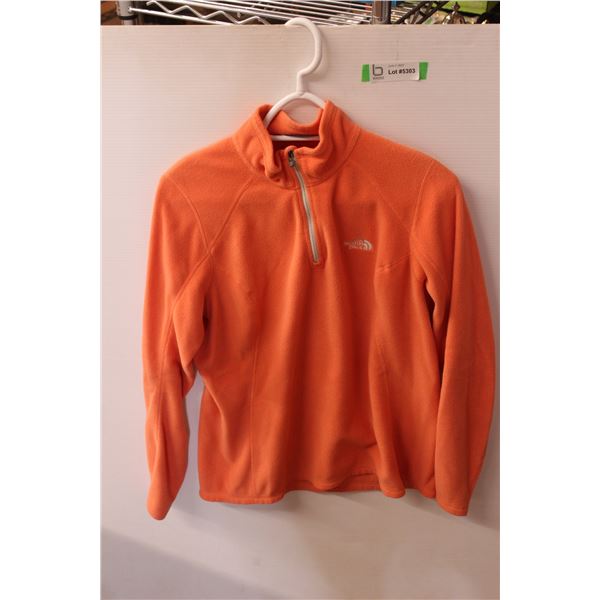 The North Face Women's Large Peach Half Zip Shimmer Bug