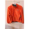 Image 1 : The North Face Women's Large Orange Fuzzy Zip Up