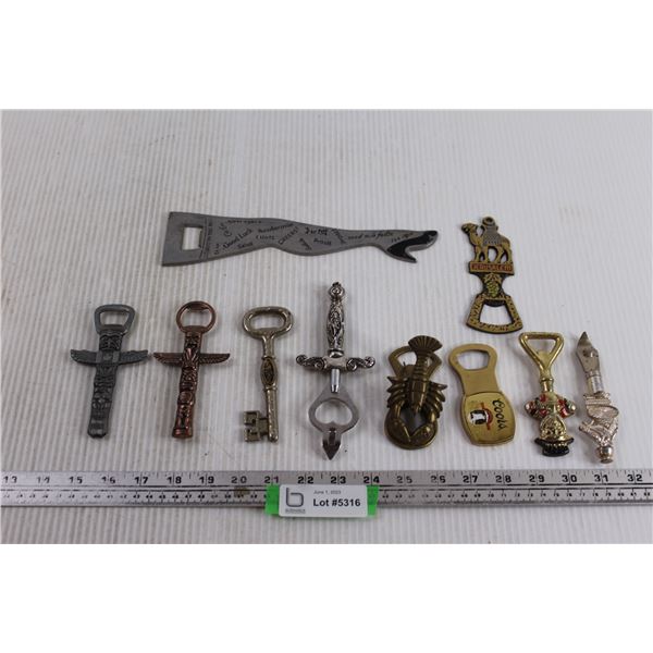 Lot of Bottle Openers