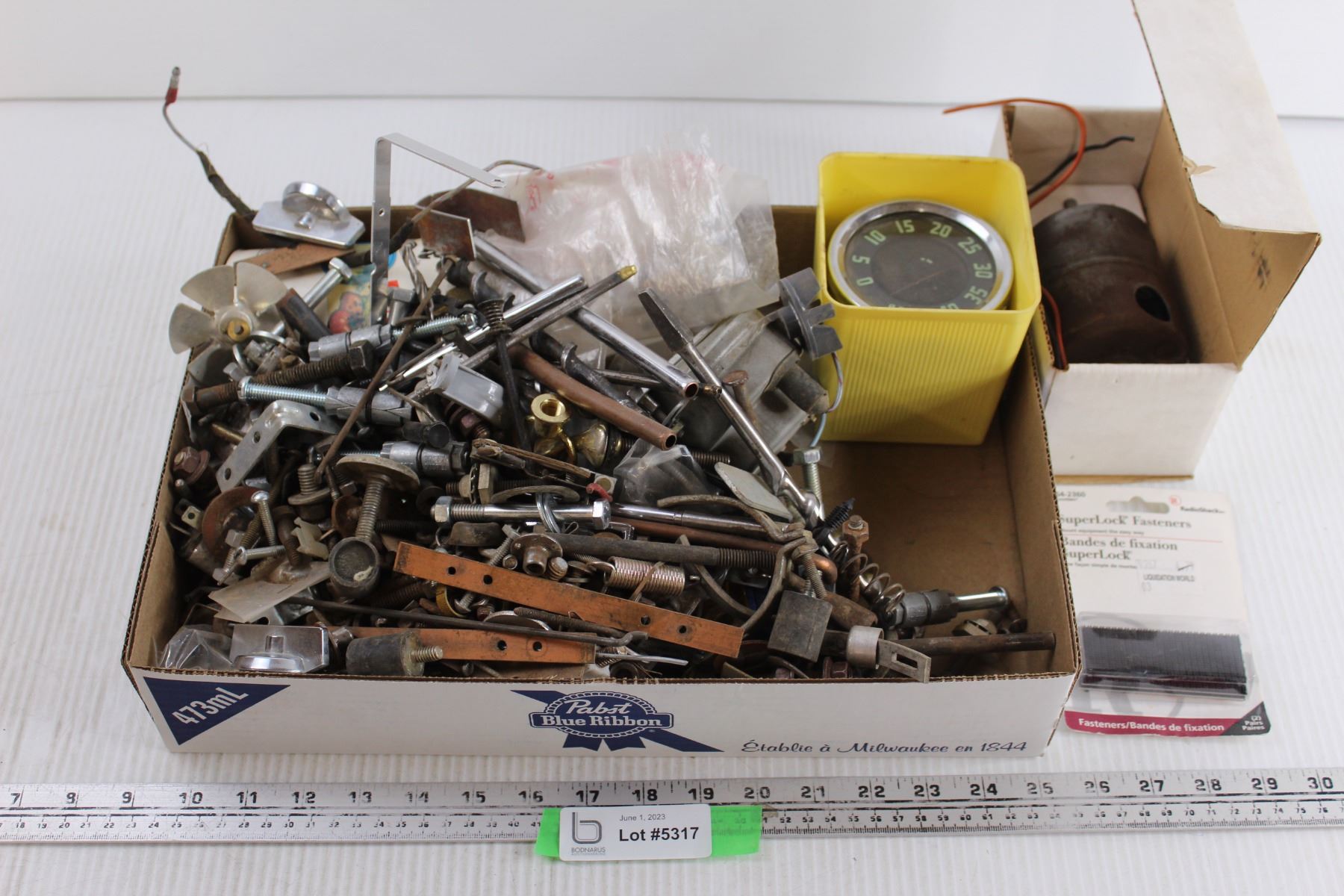 Super Lock Fasteners+ Rpm Gauge+ Misc. - Bodnarus Auctioneering