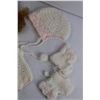 Image 4 : 1946 Doll + Knit Baby Set Early 60's