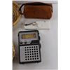 Image 2 : (2) Wicker Baskets+ Radio+ Handheld Sewing Device with Case