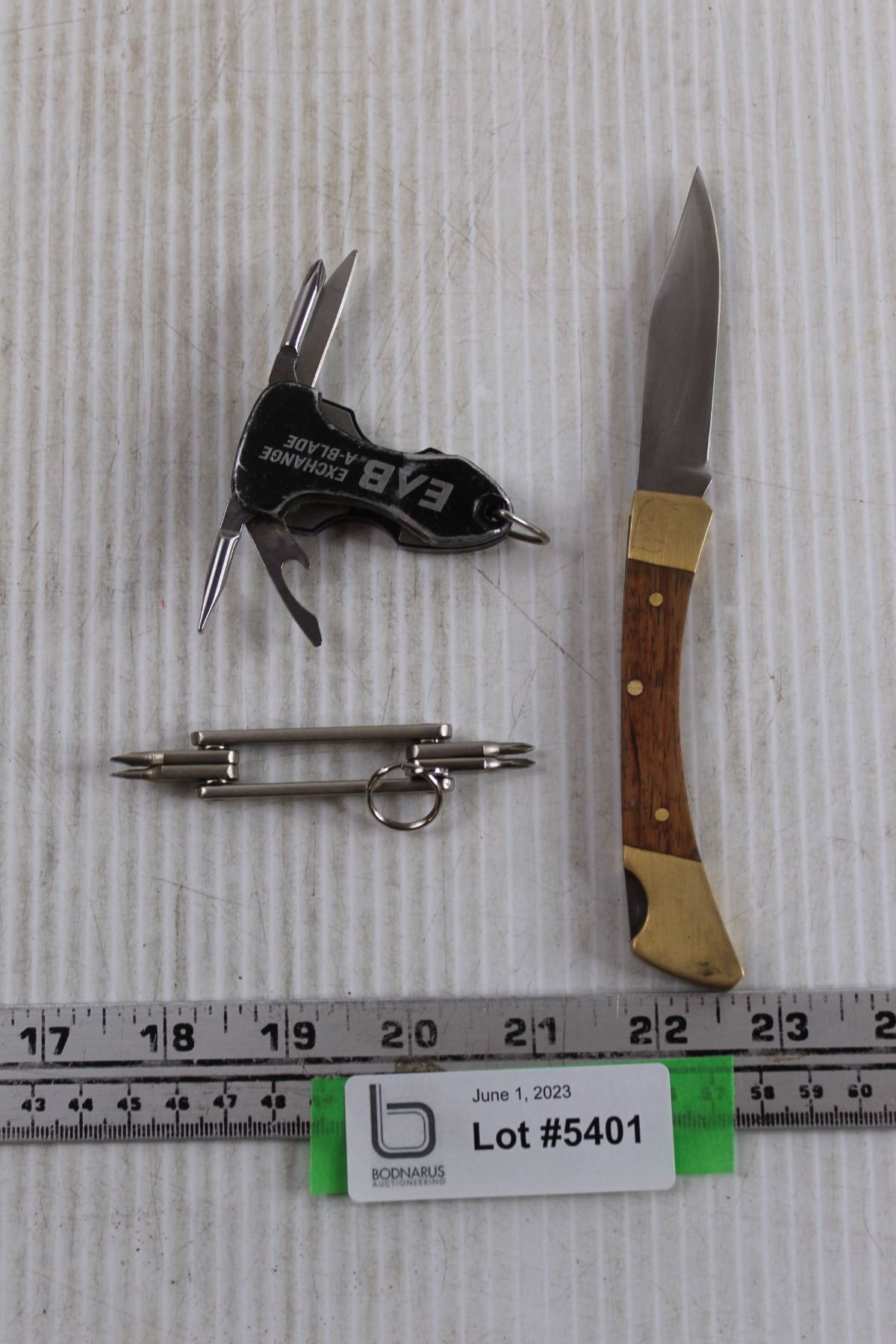 (2) Small Multi-Tool+ Pocket Knife - Bodnarus Auctioneering