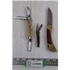 (2) Multi Blade Pocket Knife+ Pocket Knife