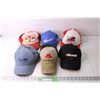 Image 1 : (6) Hats with Logos