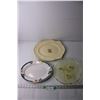 Image 1 : (3) Serving Trays