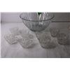 Image 2 : Crystal Punch Bowl with Glasses