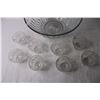 Image 3 : Crystal Punch Bowl with Glasses