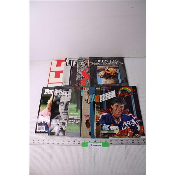 Lot of Assorted Magazines - Hockey, Wayne Gretzky