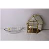 Image 3 : Lot of Assorted Items - Trinket Shelf, Decorative Plate