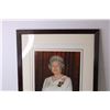 Image 2 : Framed Portrait of Queen Elizabeth - 17 1/2" x 21 1/2"