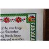 Image 2 : Framed Cross Stitch Art
