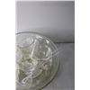 Image 3 : Glass Punch Bowl with Cups