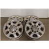 Image 1 : *(4) Chevy 8 Bolt Rims W/Sensors