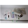 Image 1 : Air Canada Face Masks - Metal Tent Pegs - Propane Gas Connector - Misc. Items