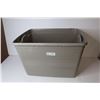 Image 1 : *Blue Planet Stackable Tote w/Wheels (no lid)