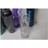 Image 2 : (7) Water Bottles - Glass Boot Cup
