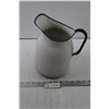 Image 1 : Enamaled B+w Pitcher