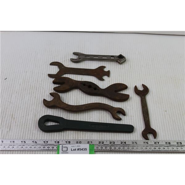 Lot of Old Wrenchs