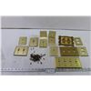Image 1 : Brass Coloured Switch Plates