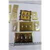 Image 3 : Brass Coloured Switch Plates
