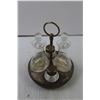 Image 5 : Oil/Vinegar Salt Pepper Cruet Set