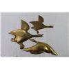 Image 2 : (3) Brass Geese Wall Hang