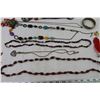 Image 6 : Jewelry Bead Necklaces+ Earrings