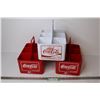 (3) Plastic Coca-Cola Cases