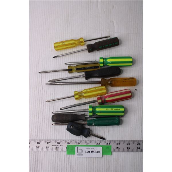 Assorted Screwdrivers