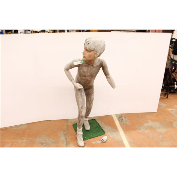 *Child Statue/Mannequin (in need of repair)